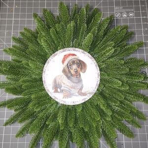 Holiday wreath (handmade)